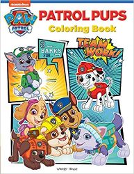 Wonder house Patrol Pups Colouring Book